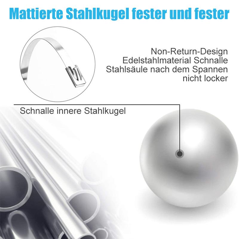 Multipurpose Metal Cable Ties (100 PIECES) | Kalsten