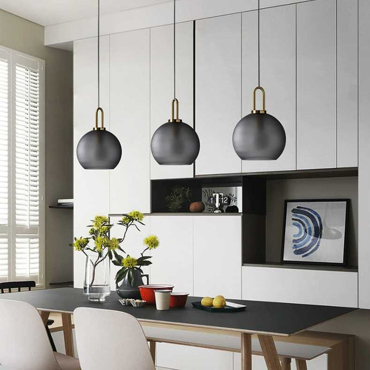 Modern Glass Living Room Pendant Light | Kalsten