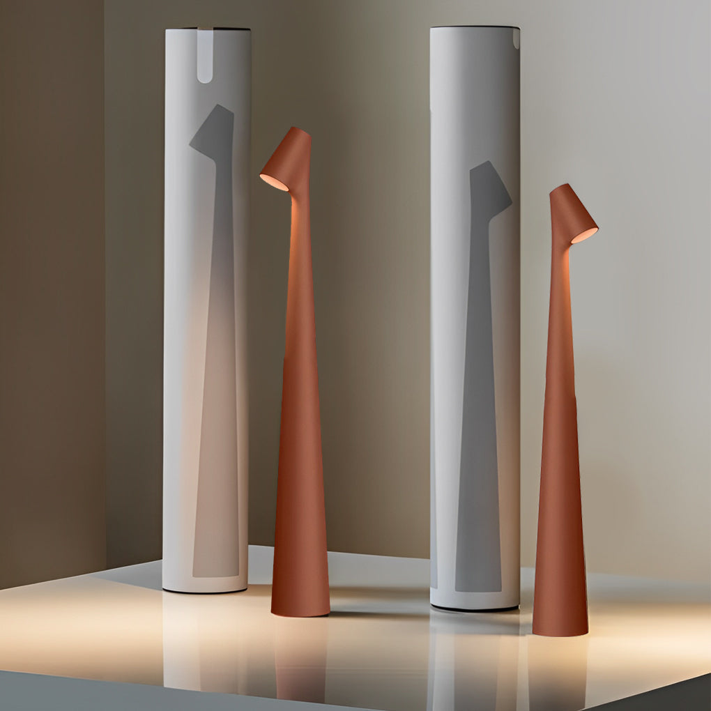Modern Conical Stem Accent Table Lamp LED | Kalsten