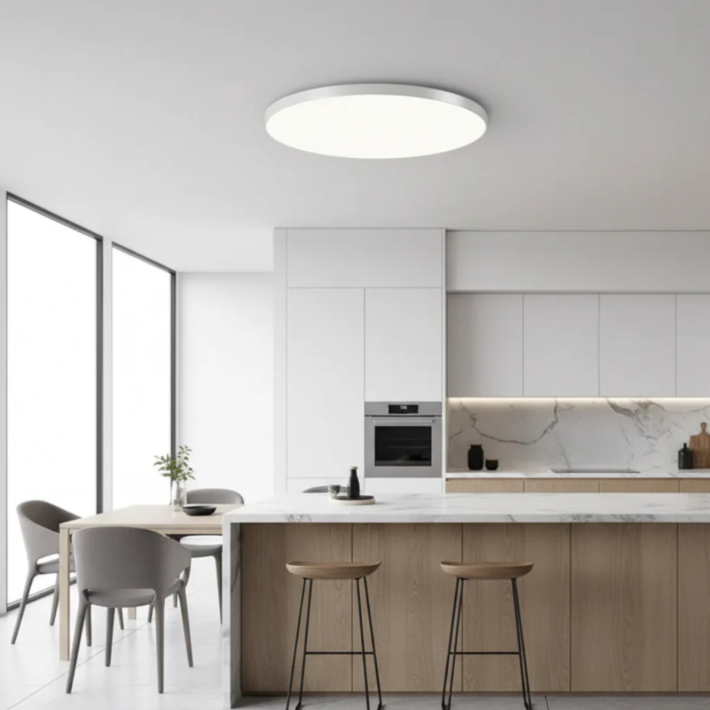 Energy-Efficient LED Flush Mount Ceiling Light