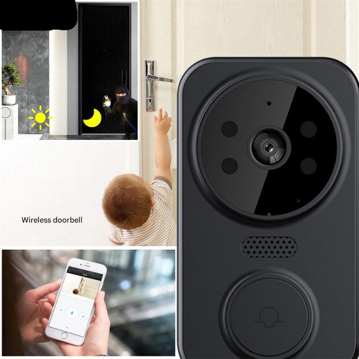 Noctiq Smart Wi-Fi Video Doorbell - HD Camera, Night Vision, Motion Sensor | Kalsten