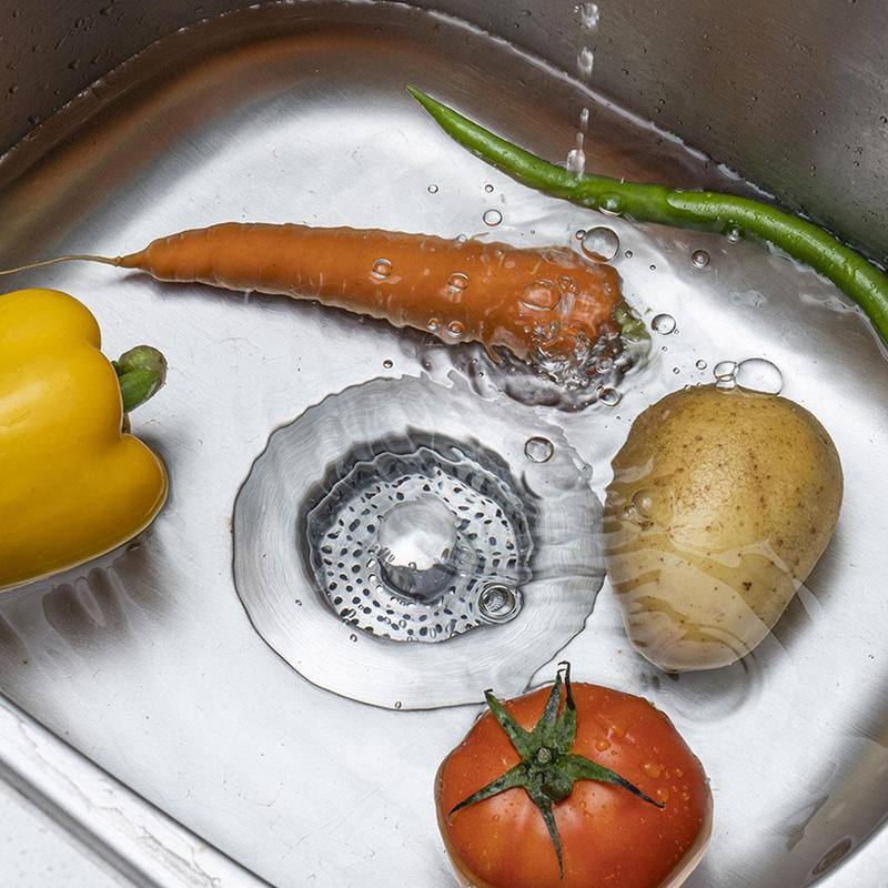 Upgrade 3-in-1 Kitchen Sink Drain Strainer | Kalsten