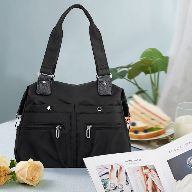 Waterproof Simple Nylon Handbag | Kalsten