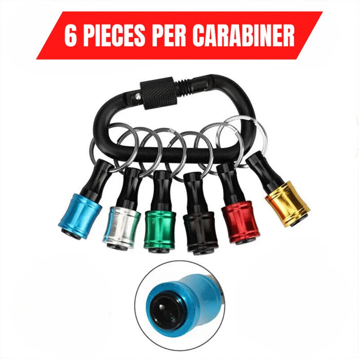 1/4" Hex screwdriver head holder hiking buckle | Kalsten