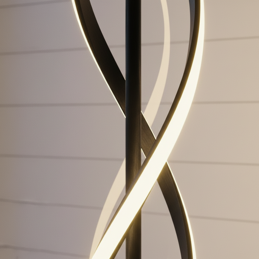 Astra Helix Sleek Floor Lamp