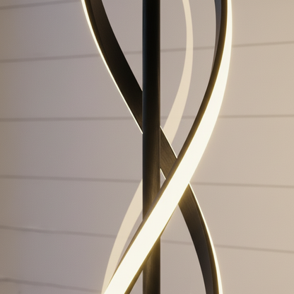 Astra Helix Sleek Floor Lamp