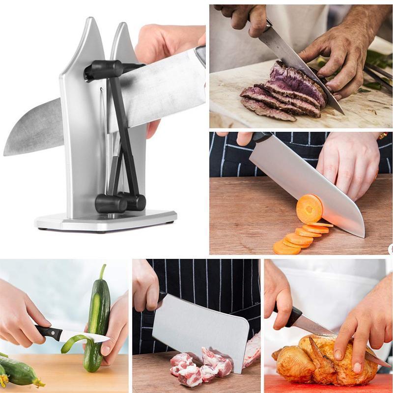 Crystal Knife Sharpener for Kitchen and Tool Blades