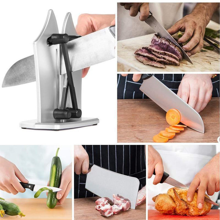 Crystal Knife Sharpener for Kitchen and Tool Blades