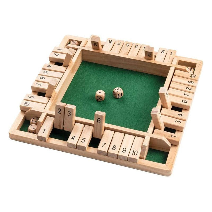 Shut The Box Game - Fun Table Math Game for Adults and Kids | Kalsten