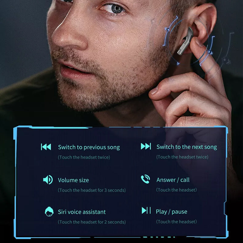 Kalsten | Noise-cancelling Digital Display Bluetooth Headphones