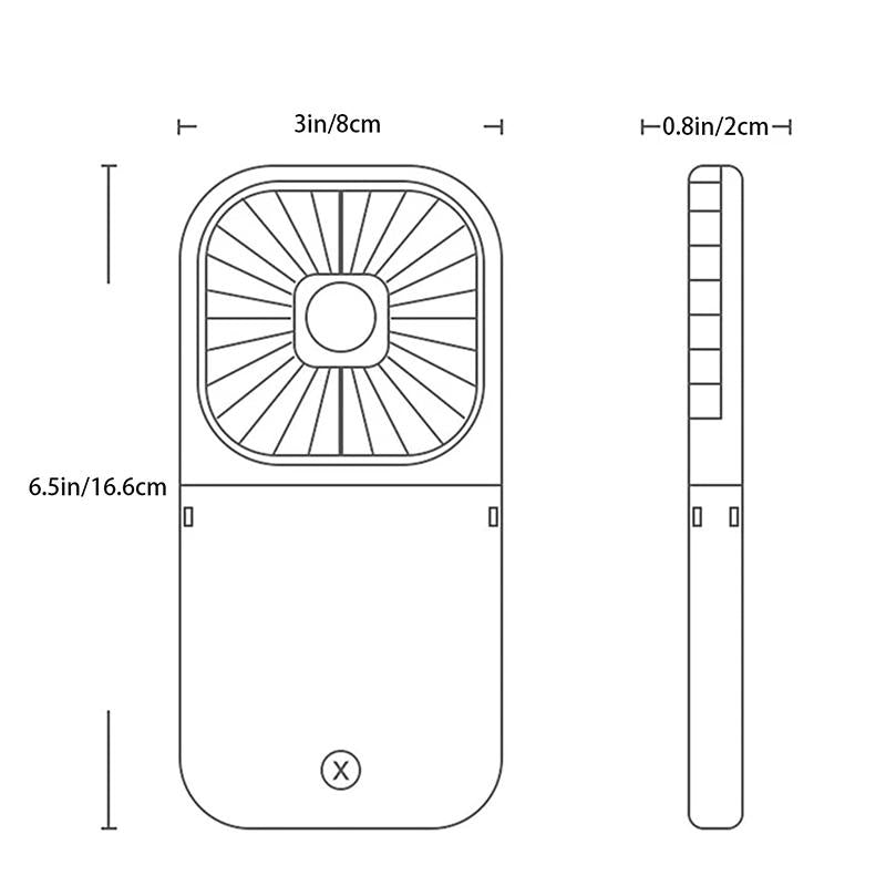 Portable Hanging Neck Fan | Kalsten