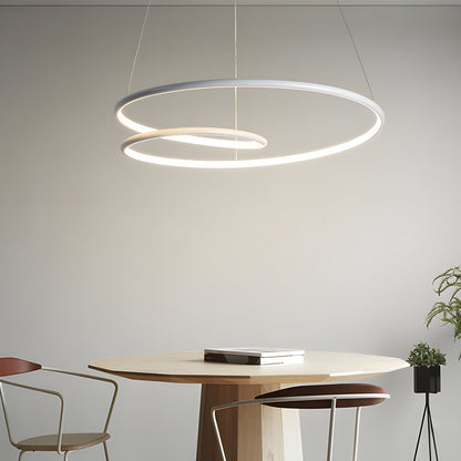 Skanto | Modern Dimmable LED Lamp - Height Adjustable Ceiling Light for Dining Room and Living Room