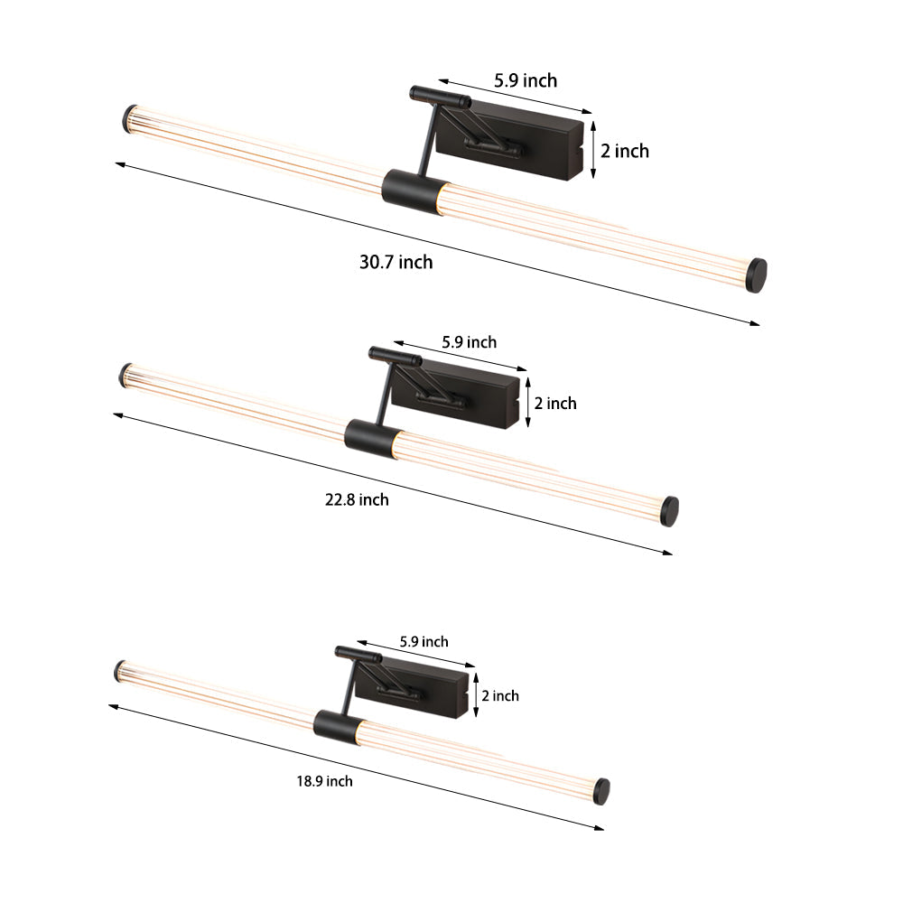 Foldable LED Vanity Light with Dual Adjustable Arms and 360-Degree Lighting | Kalsten