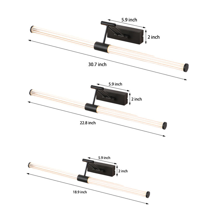 Foldable LED Vanity Light with Dual Adjustable Arms and 360-Degree Lighting | Kalsten