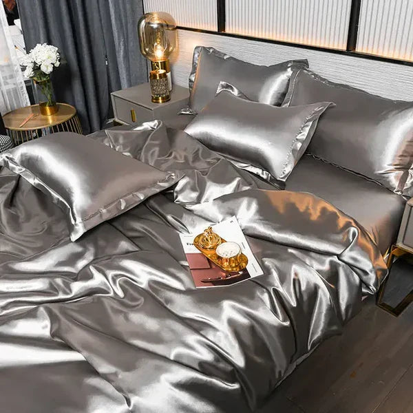 Satin Duvet Cover - Velora | Kalsten
