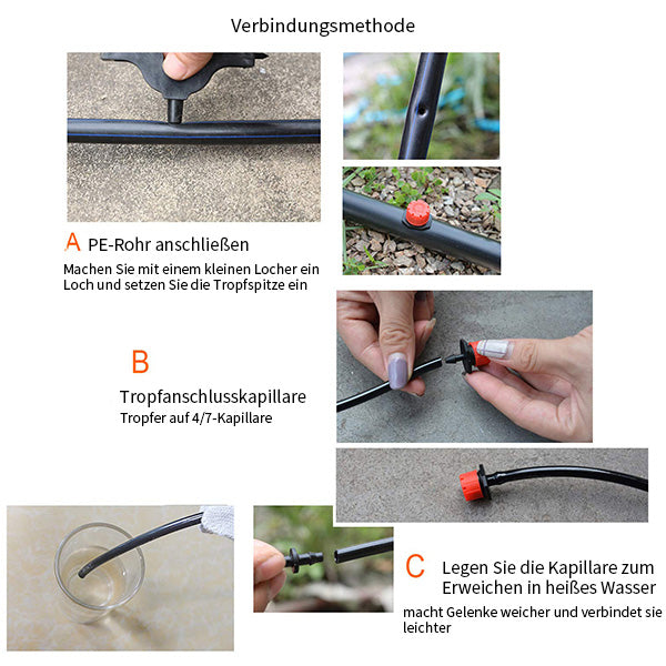 Adjustable drip nozzles for irrigation | Kalsten