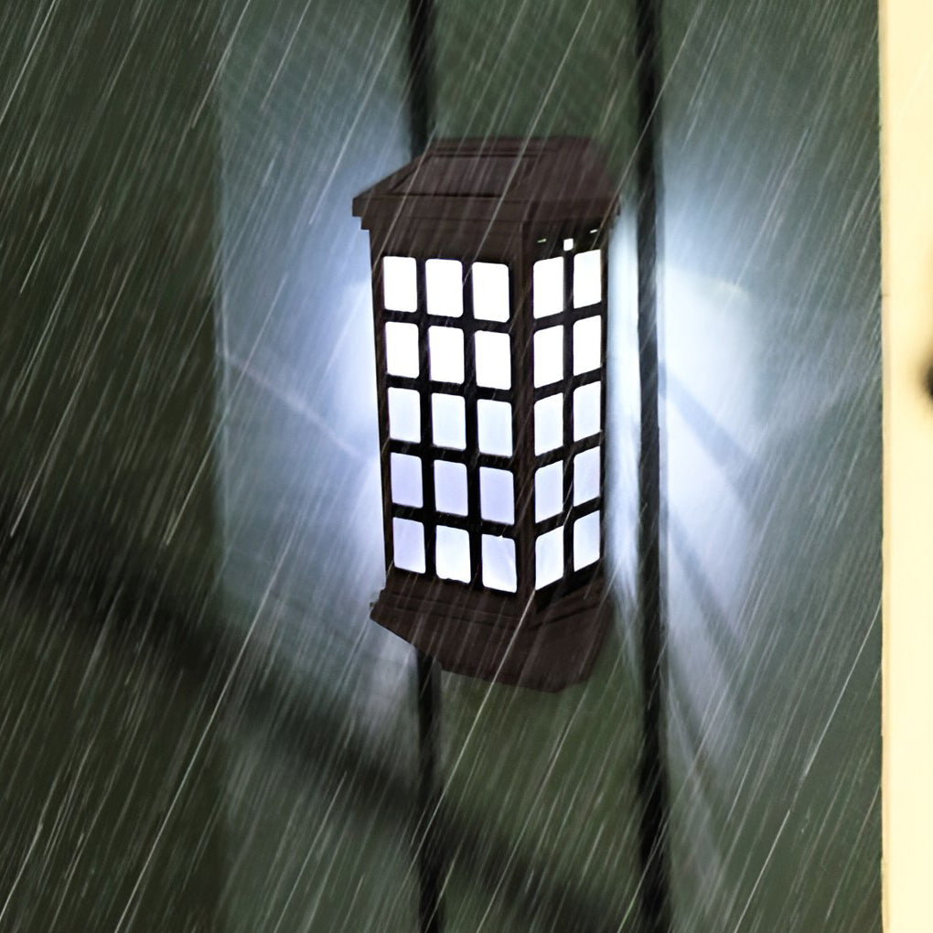 Solar LED Light-controlled Motion Sensor Modern Outdoor Wall Lamp | Kalsten