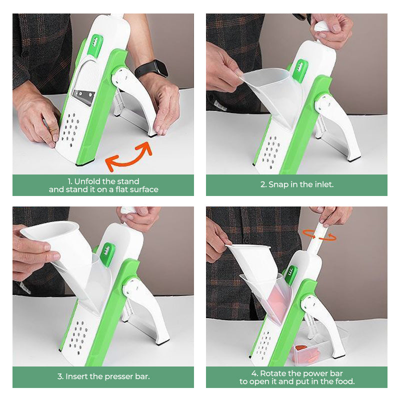 Adjustable safe vegetable cutter | Kalsten