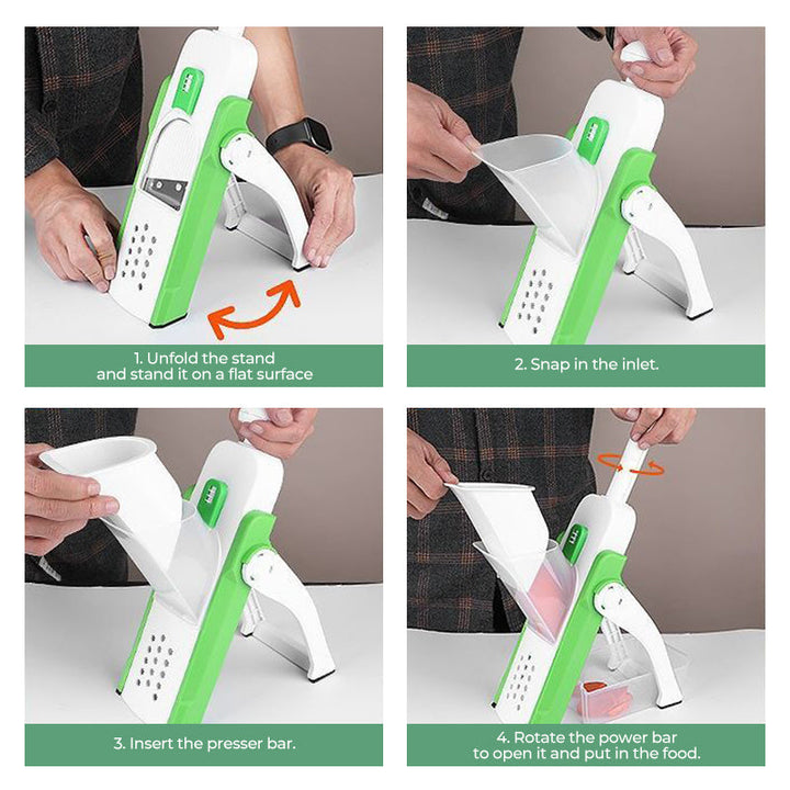 Adjustable safe vegetable cutter | Kalsten