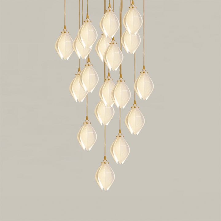 Creative Multi-heads Stylised Bloom Buds Pendant Lamp | Kalsten