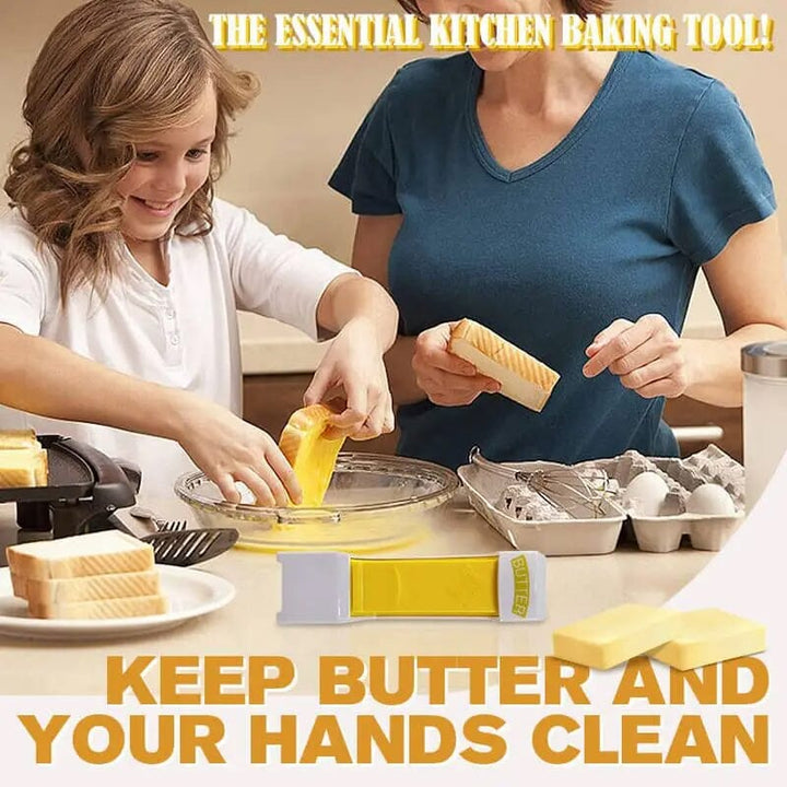 One Click Stick Butter Cutter Cheese Splitter Slicer | Kalsten