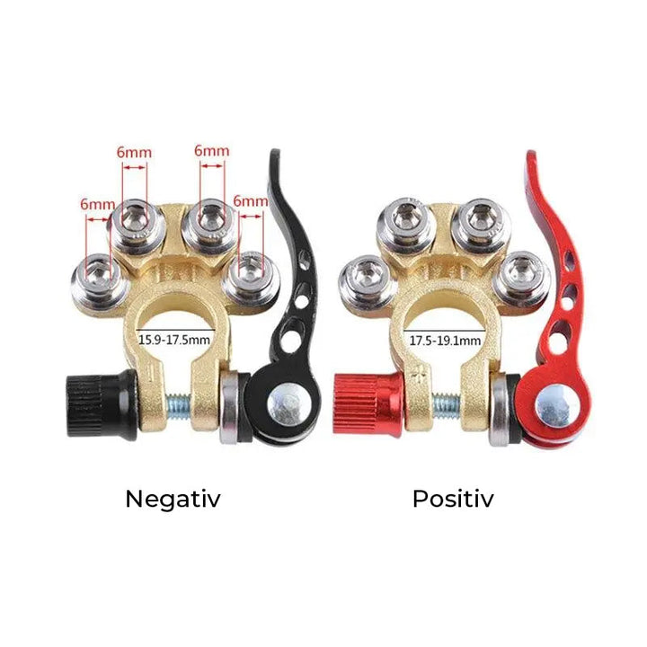 Practical battery connection | Kalsten