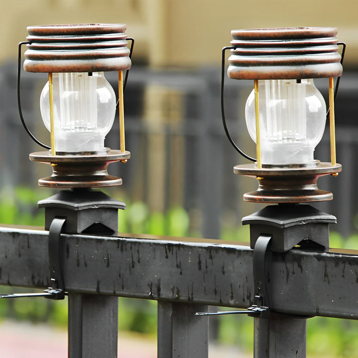 Retro Portable Waterproof Intelligent Led Solar Powered Outdoor Lights | Kalsten