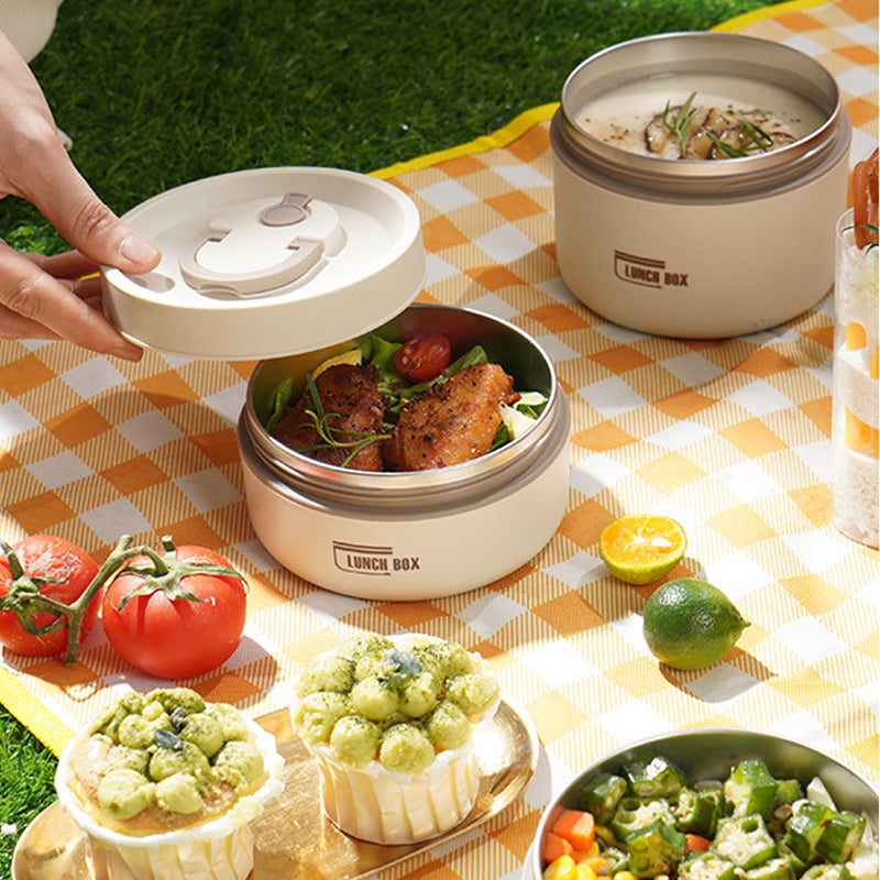 Leak-proof Lunch Box With Thermal Insulation In Stainless Steel | Kalsten