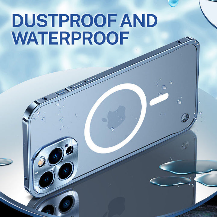 Kalsten | Metal Frame Magnetic Charging Case For iPhone