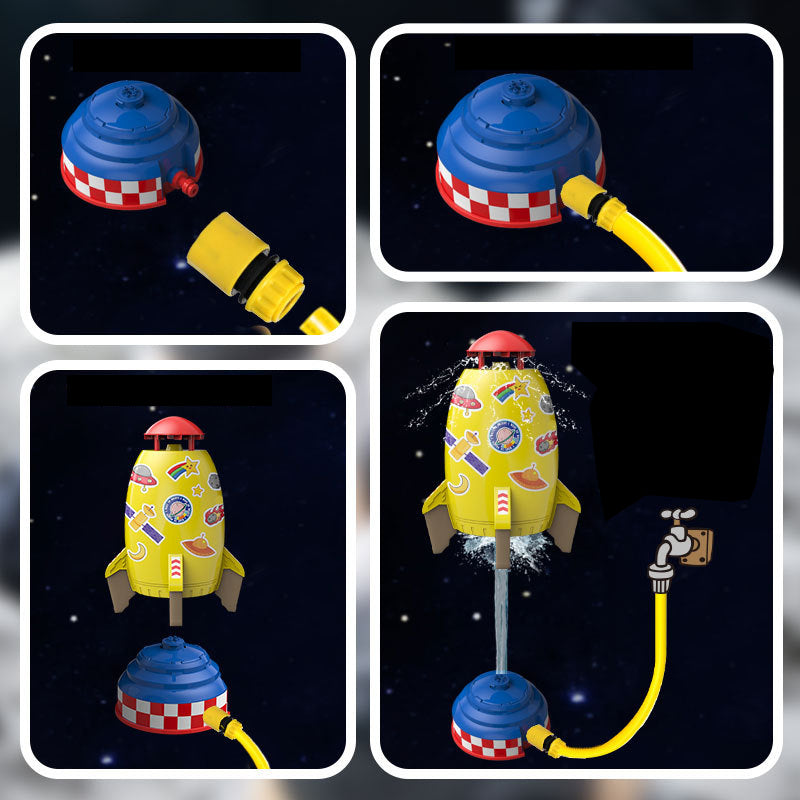 Summer Toy Rocket Sprinkler for Outdoors | Kalsten