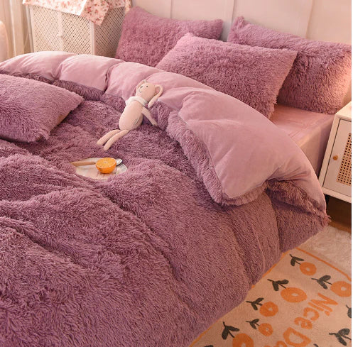FluffCandy - Luxury Long-Haired Duvet Cover for Winter Warmth Kalsten