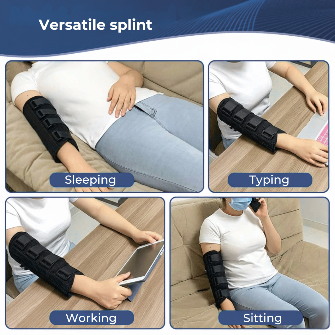 Prevents Ulnar Nerve Pain – Breathable Soft Immobilizer – Sleep Comfort – Faster Recovery Support Skanto