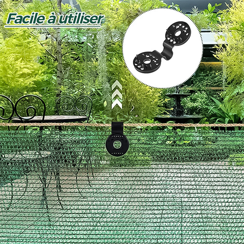 Plastic clips for shade cloth | Kalsten