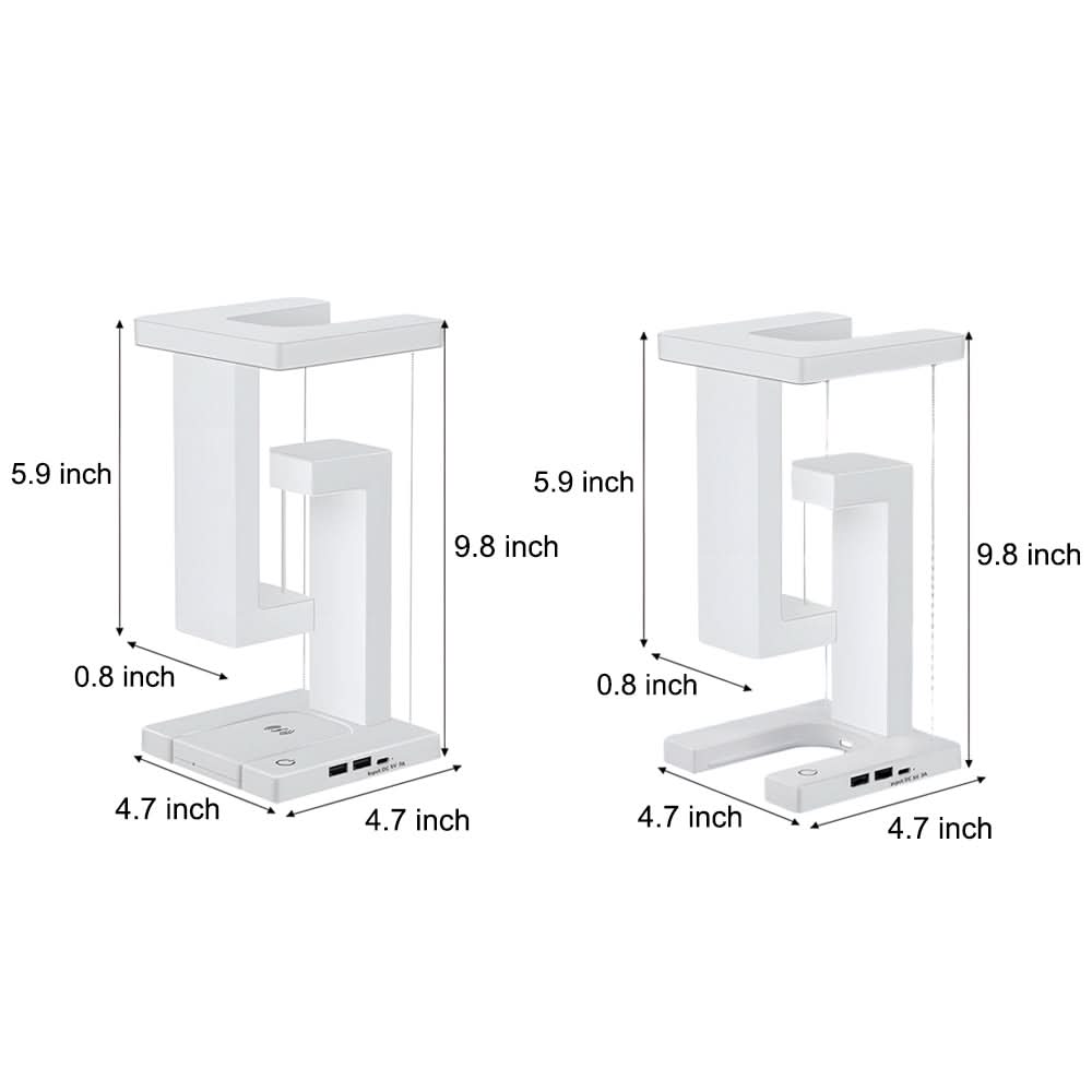 Levitating LED Table Lamp with Wireless Charging | Kalsten