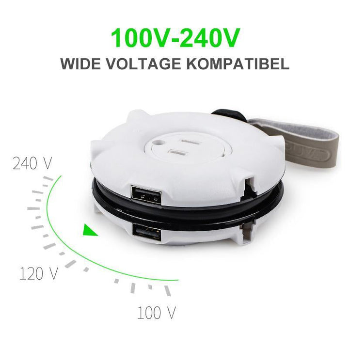 Universal Travel Power Strip | Kalsten