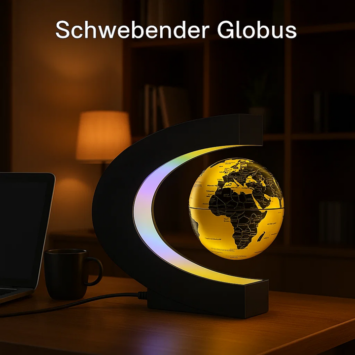 Kalsten | AstroGlobe LED World Globe – Floating Globe Lamp with Magnetic Suspension