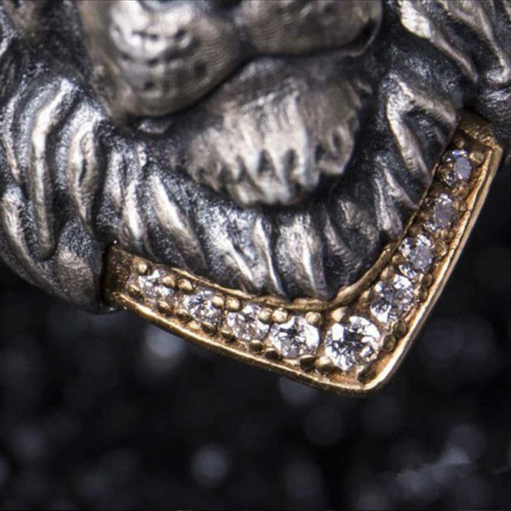 Retro Nordic Lion Shaped Ring | Kalsten