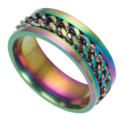 Skanto | Titanium Steel Chain Ring