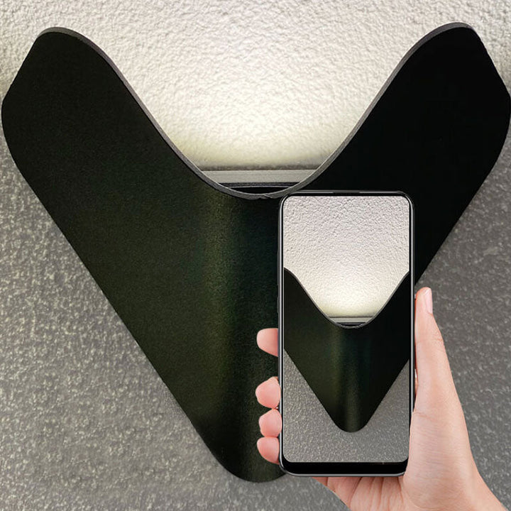 Modern Creative Triangle Aluminum LED Outdoor Waterproof Wall Sconce Lamp | Kalsten