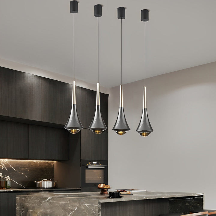 Adjustable Liftable Minimalist Creative LED Modern Chandelier | Kalsten