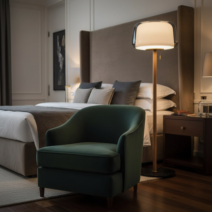 Glasstique Glass Floor Lamp