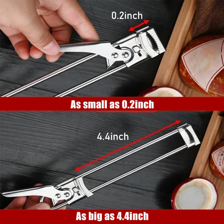 Portable adjustable stainless steel can opener | Kalsten