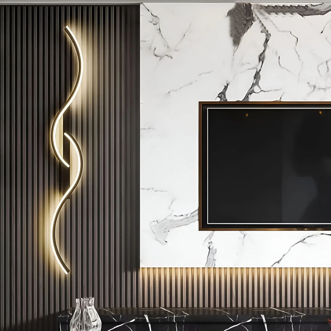 Modern Curved Wall Light