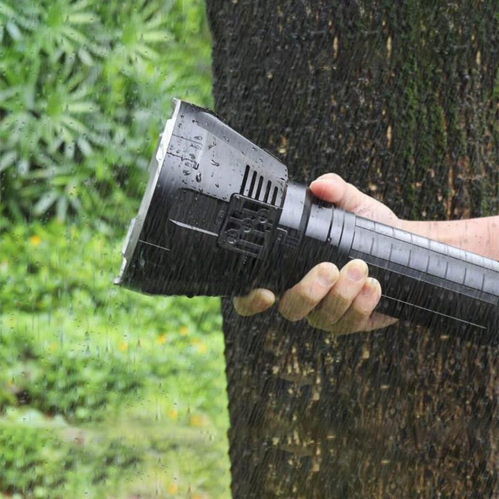 High-Lumen Waterproof LED Flashlight