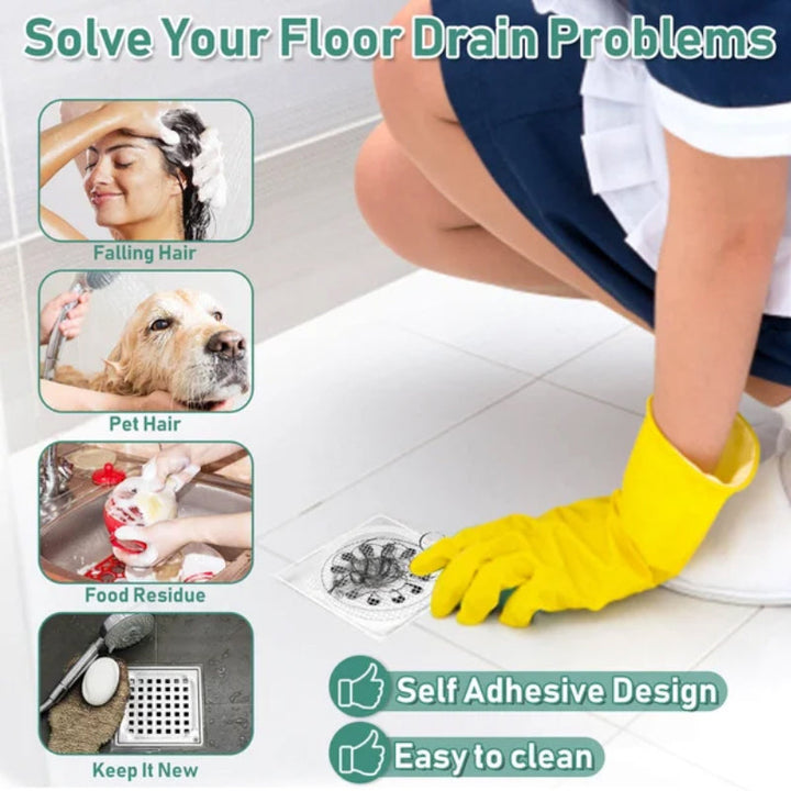 Kalsten | Disposable Shower Drain Hair Catcher
