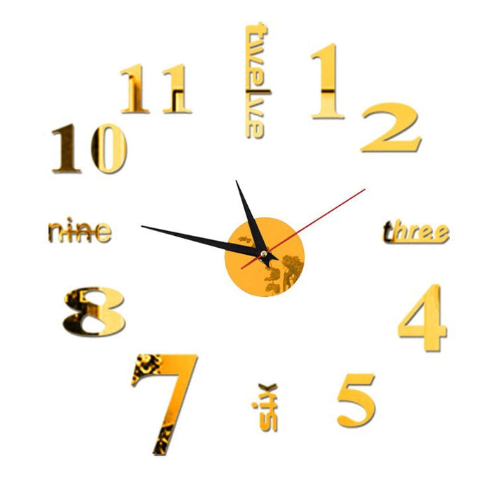 DIY Modern No-Punch Wall Clock | Kalsten