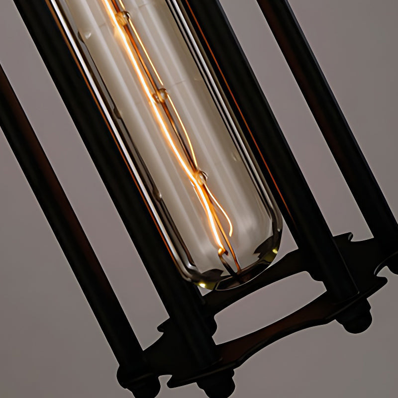 Iron Antique Flute Retro Industrial Style Pendant Lights with Tungsten Bulb | Kalsten