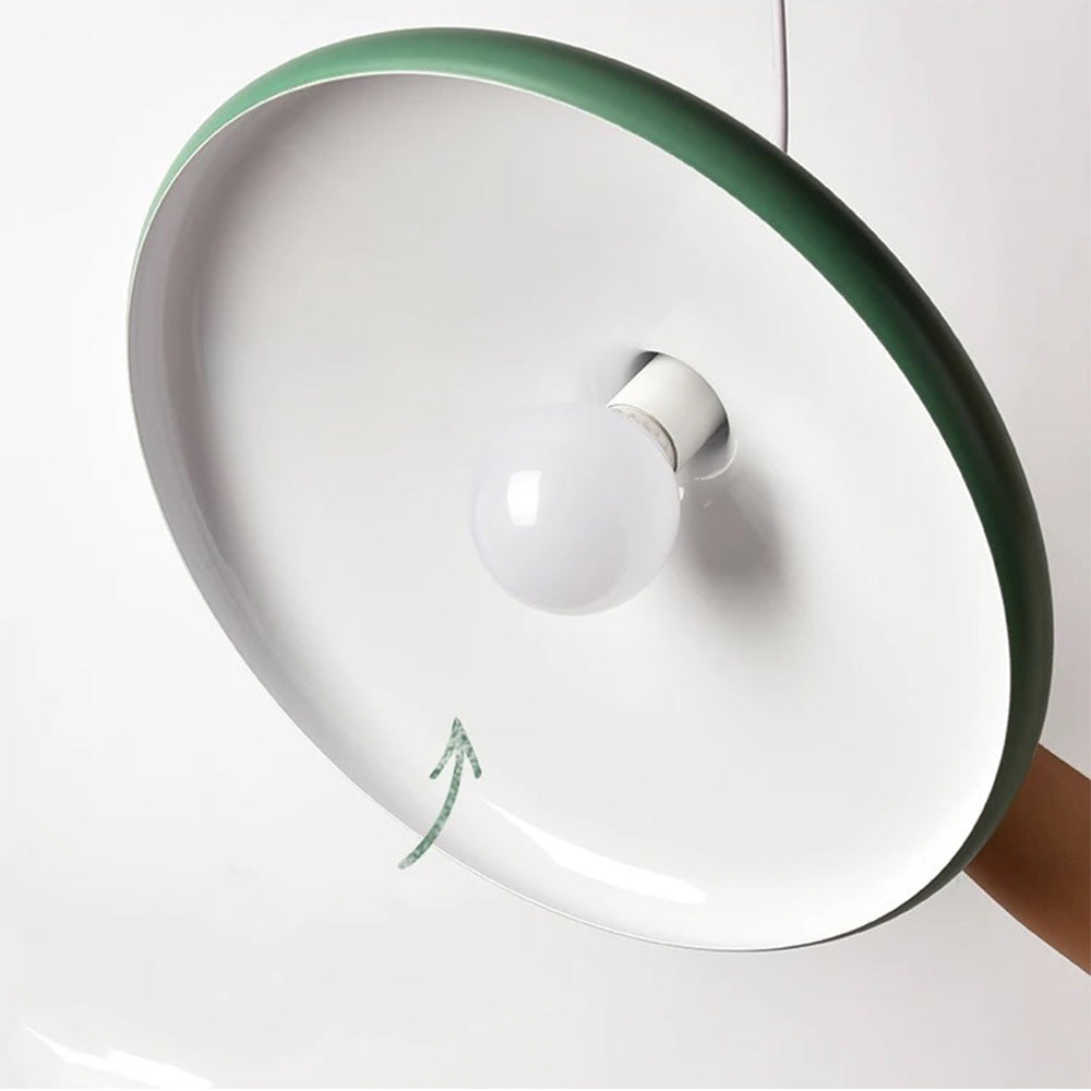 Contemporary Conical Colorful Metal Pendant Lamp | Kalsten