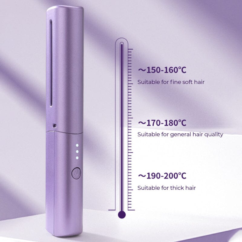 Mini rechargeable hair straightener | Kalsten