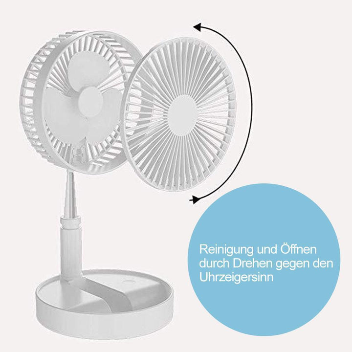 Telescope collapsible USB charging fan | Kalsten
